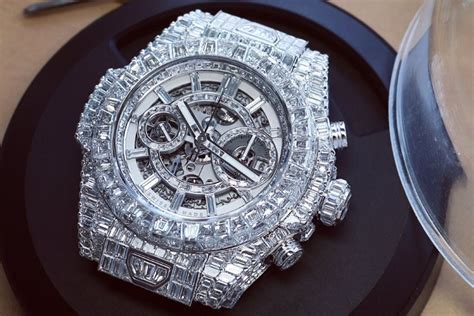 hublot most expensive|diamond encrusted hublot watch.